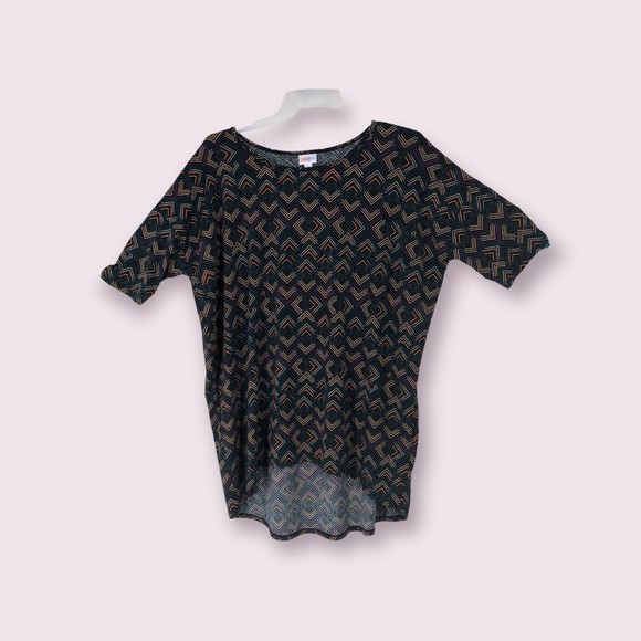 Lularoe Plus SZ XL Hi/Lo Hem Geometrically Designed Tunic Top, Tush Cover, Long - Picture 1 of 8